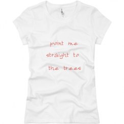 Ladies Slim Fit Basic Promo Jersey Tee