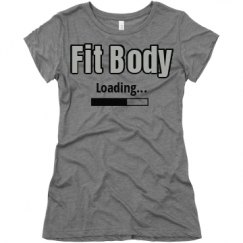 Ladies Slim Fit Super Soft Triblend Tee