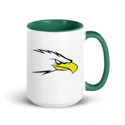 15oz Ceramic Mug with Color Inside