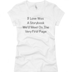 Ladies Slim Fit Basic Promo Jersey Tee