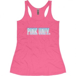 Ladies Slim Fit Super Soft Racerback Triblend Tank