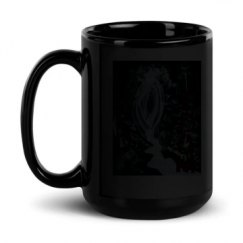 15oz Black Glossy Mug
