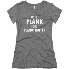 Ladies Slim Fit Super Soft Triblend Tee