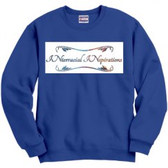 Unisex Film and Foil Crewneck Sweatshirt