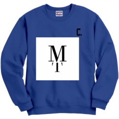 Unisex Film and Foil Crewneck Sweatshirt