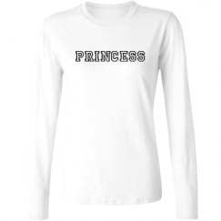 Ladies Relaxed Fit Basic Long Sleeve Tee