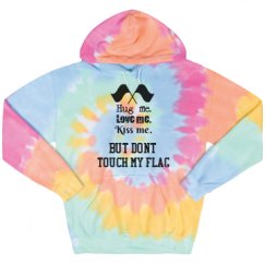 Unisex Tie-Dye Fleece Hoodie