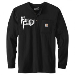 Unisex Carhartt Long Sleeve Henley Tee 