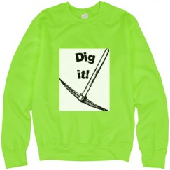 Unisex Neon Crewneck Sweatshirt