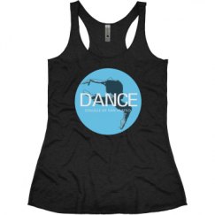 Ladies Slim Fit Super Soft Racerback Triblend Tank