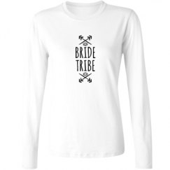 Ladies Relaxed Fit Basic Long Sleeve Tee