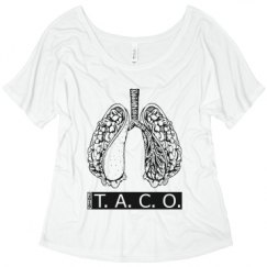 Ladies Flowy Slouchy Tee