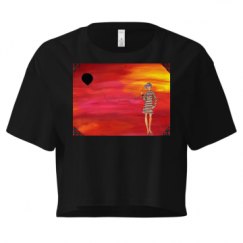 Ladies Festival Cali Crop Top Tee