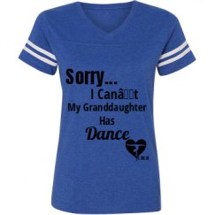 Ladies Relaxed Fit Vintage Sports Tee