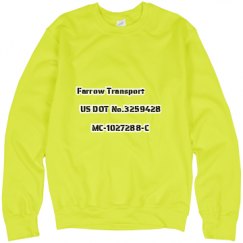 Unisex Neon Crewneck Sweatshirt