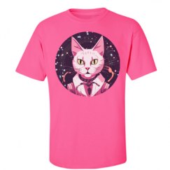 Unisex Ultra Cotton Safety Neon Crewneck Tee