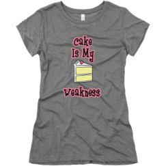 Ladies Slim Fit Super Soft Triblend Tee
