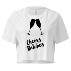 Ladies Festival Cali Crop Top Tee