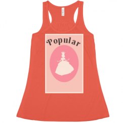 Ladies Flowy Racerback Tank