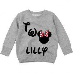 Toddler Crewneck Basic Promo Sweatshirt