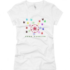 Ladies Slim Fit Basic Promo Jersey Tee