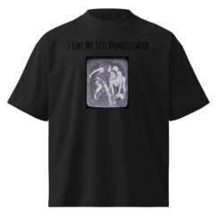 Unisex Organic Oversized High Neck T-Shirt