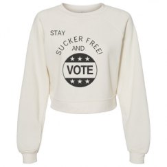 Women's Raglan Pullover Fleece