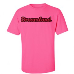 Unisex Ultra Cotton Safety Neon Crewneck Tee