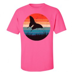 Unisex Ultra Cotton Safety Neon Crewneck Tee