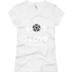 Ladies Slim Fit Basic Promo Jersey Tee