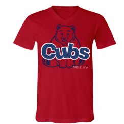 Unisex V-Neck Jersey Tee