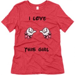 Ladies Relaxed Fit Super Soft Triblend Tee