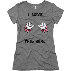 Ladies Slim Fit Super Soft Triblend Tee