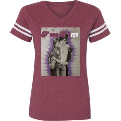 Ladies Relaxed Fit Vintage Sports Tee