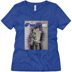Ladies Relaxed Fit V-Neck Tee