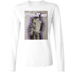 Ladies Relaxed Fit Basic Long Sleeve Tee