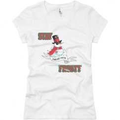 Ladies Slim Fit Basic Promo Jersey Tee