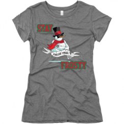 Ladies Slim Fit Super Soft Triblend Tee