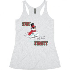 Ladies Slim Fit Super Soft Racerback Triblend Tank