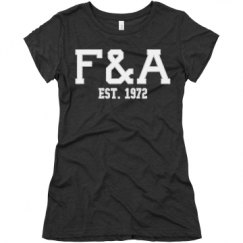 Ladies Slim Fit Super Soft Triblend Tee