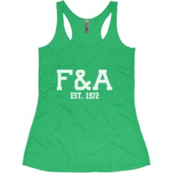 Ladies Slim Fit Super Soft Racerback Triblend Tank