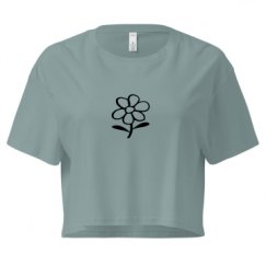 Ladies Festival Cali Crop Top Tee