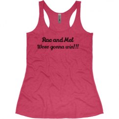 Ladies Slim Fit Super Soft Racerback Triblend Tank