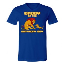 Unisex V-Neck Jersey Tee