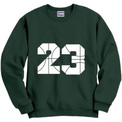 Unisex Film and Foil Crewneck Sweatshirt