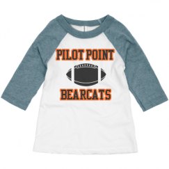 Toddler 3/4 Sleeve Raglan Tee