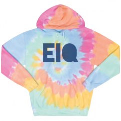 Unisex Tie-Dye Fleece Hoodie