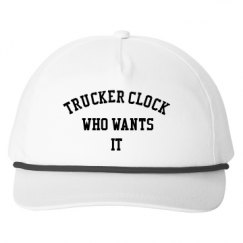 Snapback Five-Panel Rope Hat