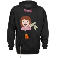 Unisex Beer Holder Tailgate Hoodie