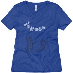 Ladies Relaxed Fit V-Neck Tee